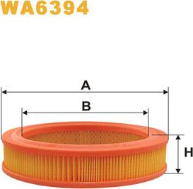 WIX Filters WA6394 - Gaisa filtrs www.autospares.lv