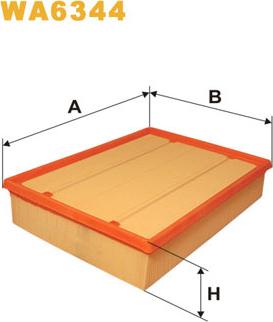 WIX Filters WA6344 - Gaisa filtrs www.autospares.lv
