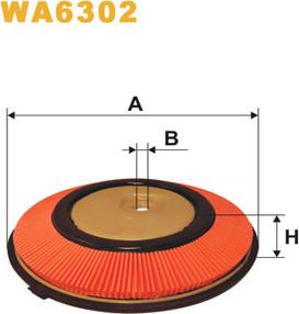 WIX Filters WA6302 - Gaisa filtrs www.autospares.lv