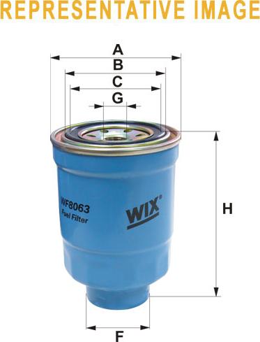 WIX Filters WF10216 - Degvielas filtrs www.autospares.lv