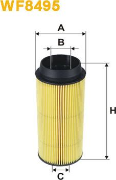 WIX Filters WF8495 - Degvielas filtrs www.autospares.lv