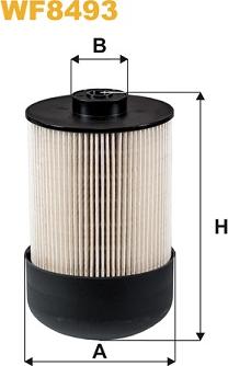 WIX Filters WF8493 - Degvielas filtrs www.autospares.lv