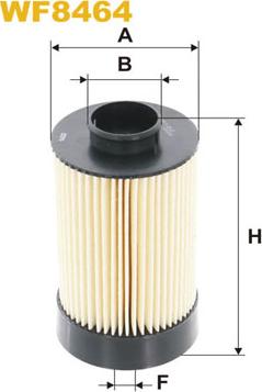 WIX Filters WF8464 - Degvielas filtrs www.autospares.lv