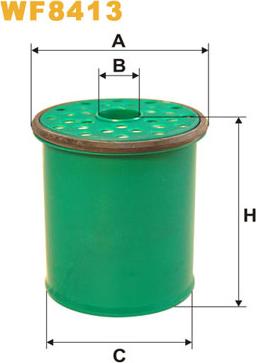 WIX Filters WF8413 - Fuel filter www.autospares.lv