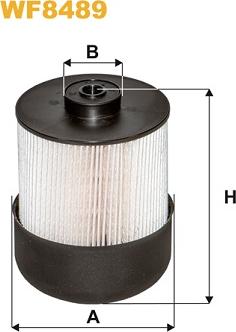 WIX Filters WF8489 - Degvielas filtrs autospares.lv