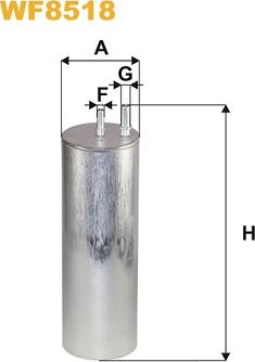 WIX Filters WF8518 - Fuel filter www.autospares.lv