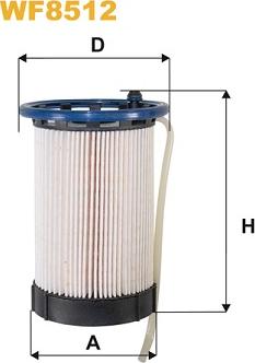 WIX Filters WF8512 - Degvielas filtrs www.autospares.lv