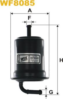 WIX Filters WF8085 - Топливный фильтр www.autospares.lv