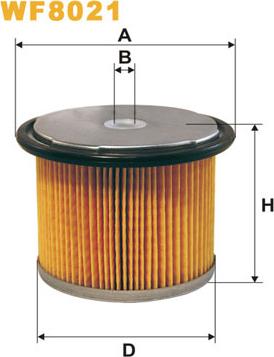 WIX Filters WF8021 - Топливный фильтр www.autospares.lv