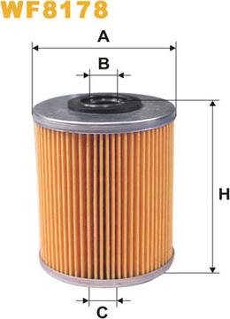 WIX Filters WF8178 - Degvielas filtrs autospares.lv