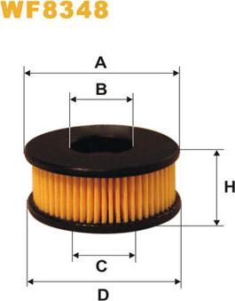 WIX Filters WF8348 - Degvielas filtrs www.autospares.lv