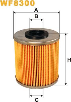 WIX Filters WF8300 - Degvielas filtrs www.autospares.lv