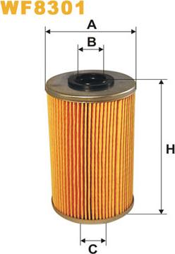 WIX Filters WF8301 - Degvielas filtrs www.autospares.lv