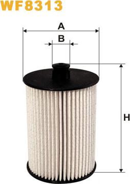 WIX Filters WF8313 - Degvielas filtrs www.autospares.lv