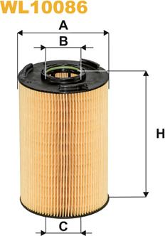 WIX Filters WL10086 - Eļļas filtrs www.autospares.lv