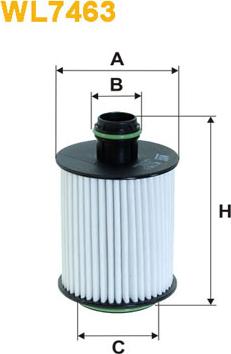 WIX Filters WL7463 - Oil Filter www.autospares.lv