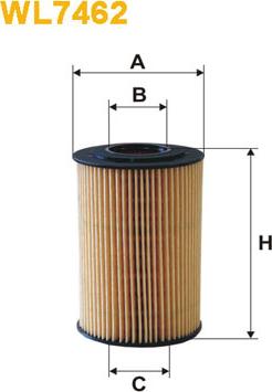 WIX Filters WL7462 - Oil Filter www.autospares.lv