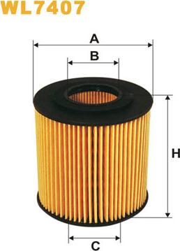 WIX Filters WL7407 - Oil Filter www.autospares.lv