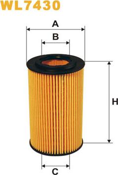 WIX Filters WL7430 - Oil Filter www.autospares.lv