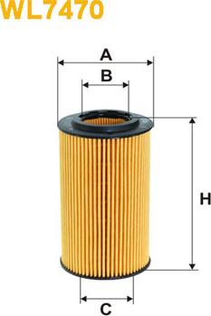 WIX Filters WL7470 - Oil Filter www.autospares.lv