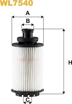 WIX Filters WL7540 - Oil Filter www.autospares.lv