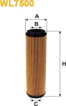 WIX Filters WL7500 - Oil Filter www.autospares.lv