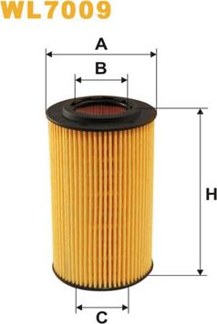 WIX Filters WL7009 - Oil Filter www.autospares.lv