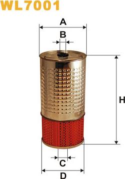 WIX Filters WL7001 - Oil Filter www.autospares.lv