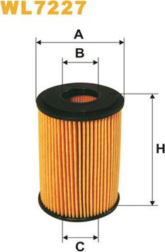 WIX Filters WL7227 - Oil Filter www.autospares.lv