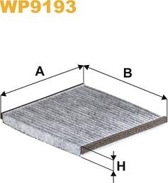 WIX Filters WP9193 - Filtrs, Salona telpas gaiss www.autospares.lv