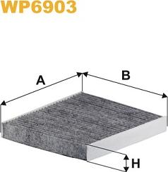 WIX Filters WP6903 - Filtrs, Salona telpas gaiss www.autospares.lv