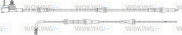 Woking 001184 - Indikators, Bremžu uzliku nodilums www.autospares.lv