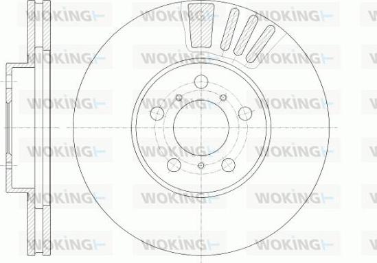 Delphi BG2706 - Bremžu diski www.autospares.lv