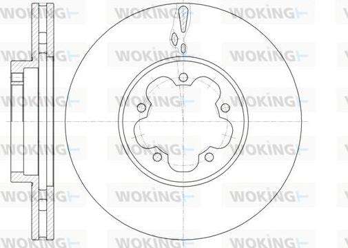 INTERBRAKE SDK6096 - Bremžu diski www.autospares.lv