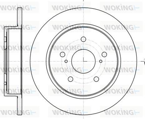 NK 205234 - Bremžu diski www.autospares.lv