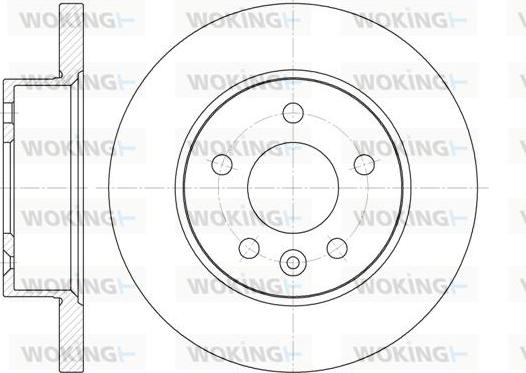 LYNXauto BN-1215 - Brake Disc www.autospares.lv