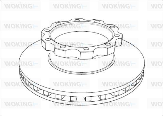 Trucktec Automotive 80244 - Bremžu diski www.autospares.lv