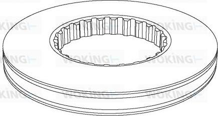 Woking NSA1146.10 - Bremžu diski www.autospares.lv