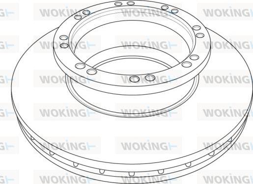 DT Spare Parts 4057795362451 - Bremžu diski www.autospares.lv