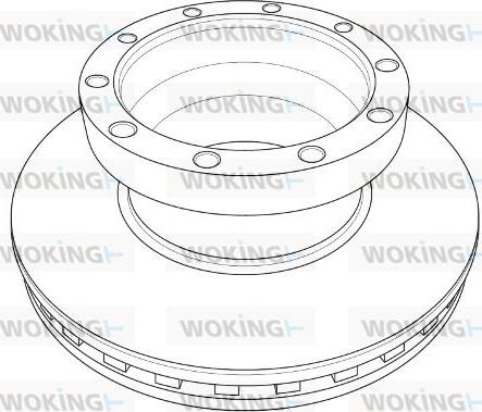 DT Spare Parts 020542225526 - Bremžu diski www.autospares.lv