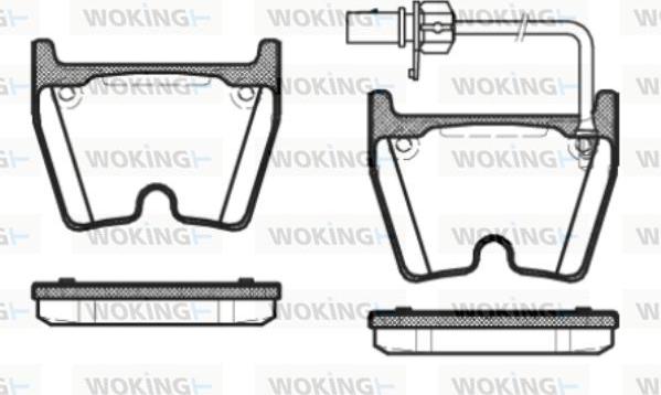 HELLA T1779 - Bremžu uzliku kompl., Disku bremzes www.autospares.lv