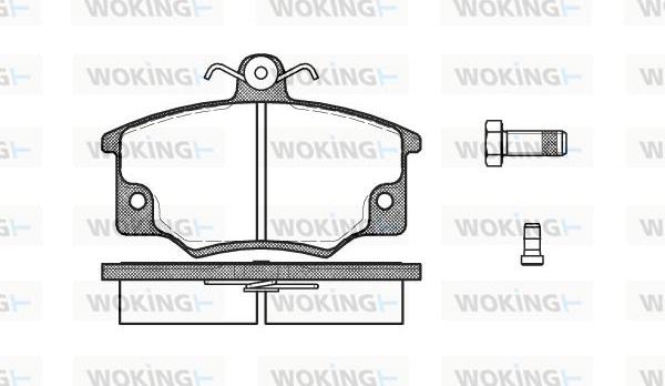 ATE 13 0460 2944 2 - Brake Pad Set, disc brake www.autospares.lv