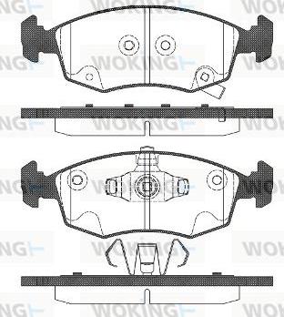 Pagid 8DB 355 021-751 - Bremžu uzliku kompl., Disku bremzes www.autospares.lv