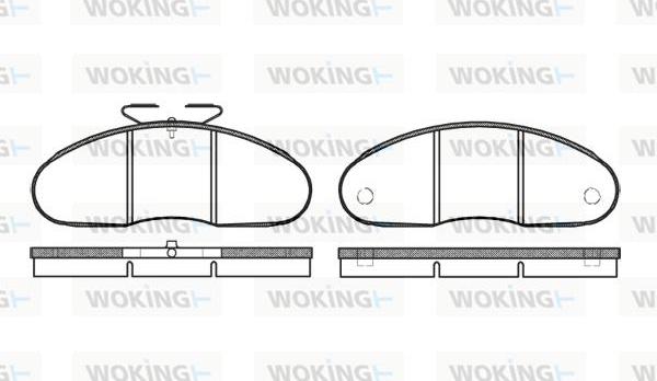 Roulunds Rubber 664281 - Bremžu uzliku kompl., Disku bremzes www.autospares.lv