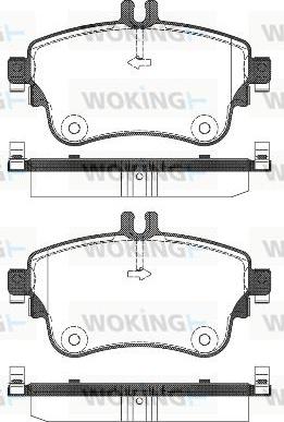 Valeo 302487 - Bremžu uzliku kompl., Disku bremzes www.autospares.lv