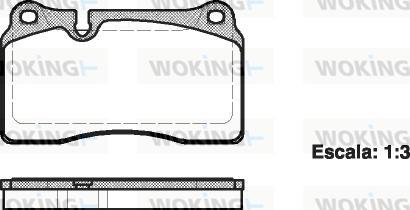 HELLA 8DB 355 043-101 - Bremžu uzliku kompl., Disku bremzes www.autospares.lv