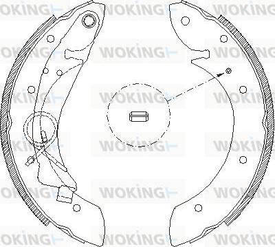 Woking Z4419.00 - Bremžu loki autospares.lv