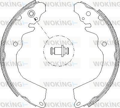 Woking Z4646.00 - Bremžu loki autospares.lv