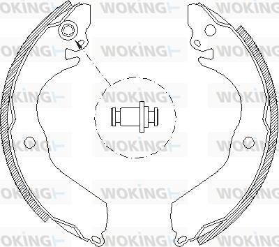 Woking Z4647.00 - Bremžu loki www.autospares.lv