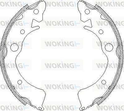 Woking Z4096.00 - Bremžu loki autospares.lv